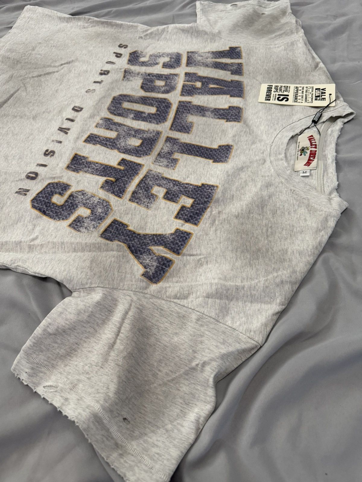 Vale VALE FOREVER SPORTS DIVISION TEE IN GYM GREY (MEDIUM) Size US M / EU 48-50 / 2 - 4 Thumbnail