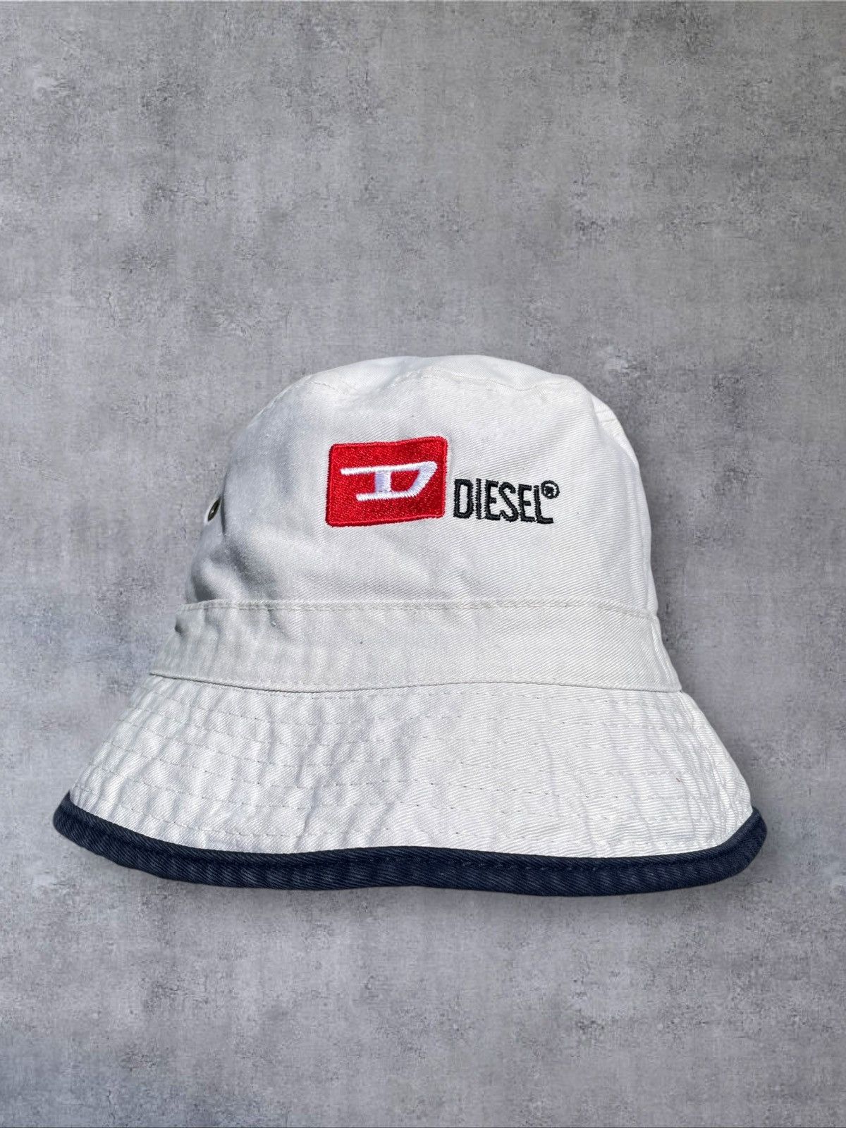 Diesel Reversible buckethat diesel white /navy Size ONE SIZE - 1 Thumbnail