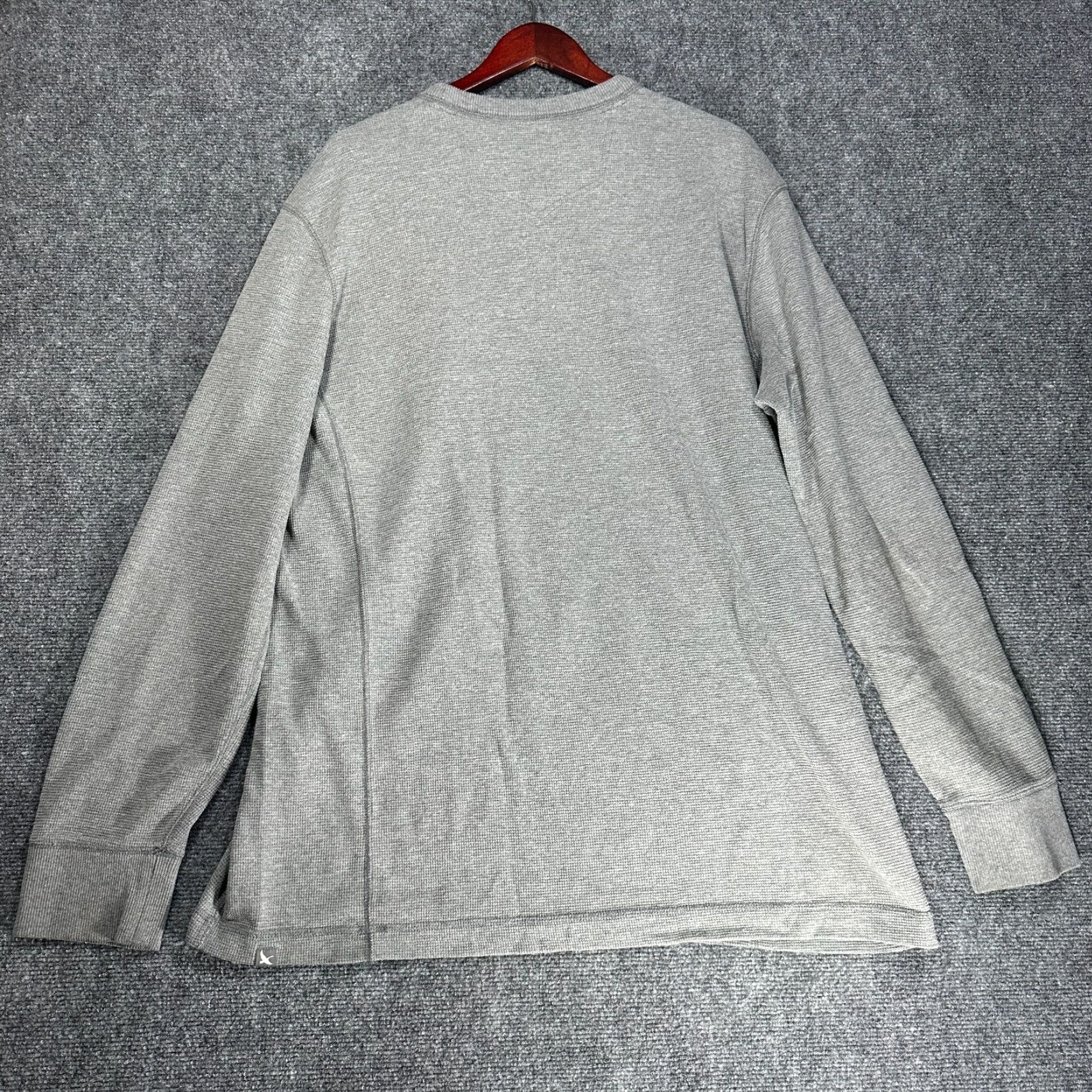 Eddie Bauer Eddie Bauer Shirt Mens TXL Pullover Gray Cotton Thermal Knit Long Sleeve Crew Size US XL / EU 56 / 4 - 6 Thumbnail
