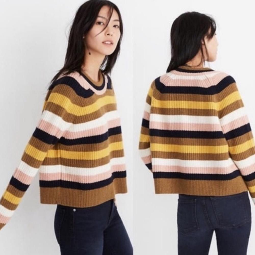 Madewell Madewell l Tilden Merino Wool Sweater XS Size XS / US 0-2 / IT 36-38 - 1 Thumbnail