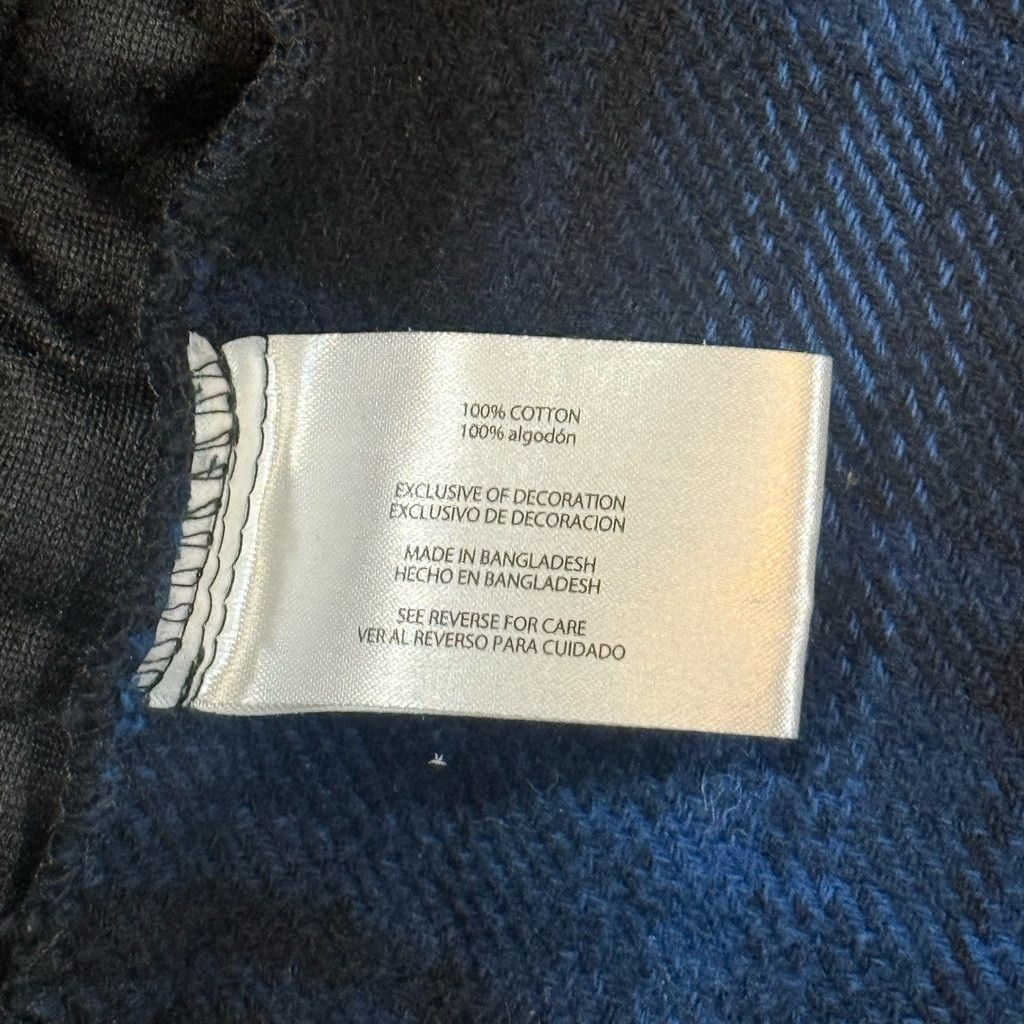 Orvis Orvis Men’s Medium Blue Plaid Flannel Shirt Jacket Size US M / EU 48-50 / 2 - 9 Thumbnail
