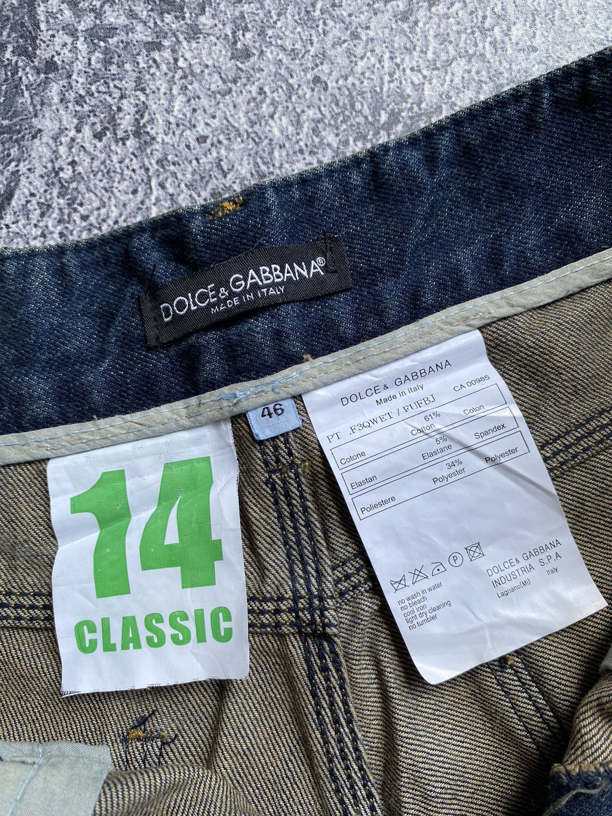 Dolce & Gabbana DOLCE & GABBANA Denim Jeans Size US 30 / EU 46 - 9 Thumbnail