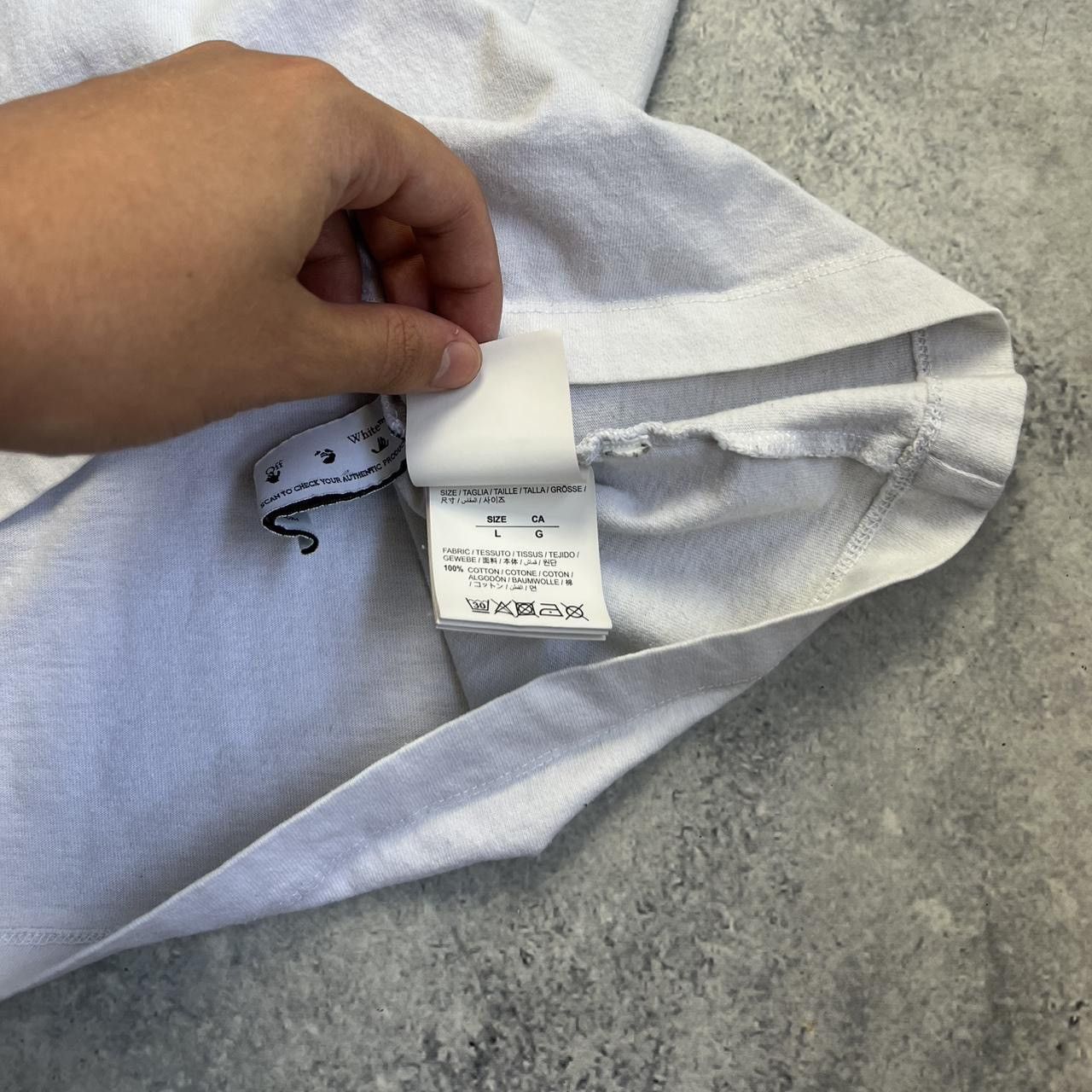 Off-White Off-white mona lisa white tee Size US L / EU 52-54 / 3 - 4 Thumbnail