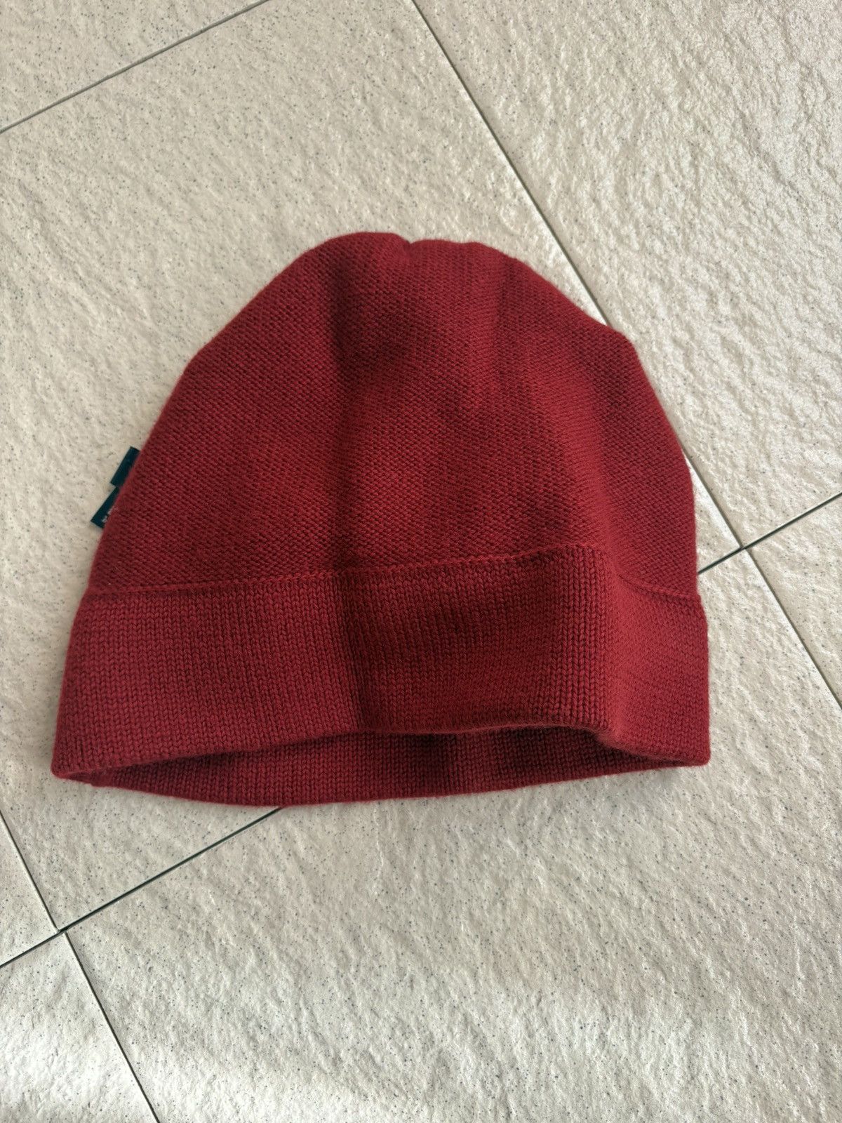 Polo Ralph Lauren Vintage 90s Polo Ralph Lauren USA Flag Beanie Red Knit Hat Size ONE SIZE - 9 Thumbnail