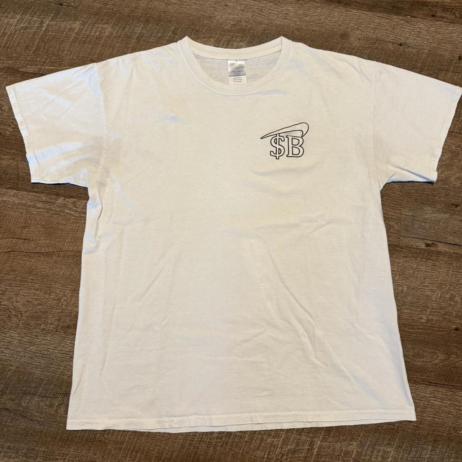 $B Dunk Logo T-Shirt $B (White)