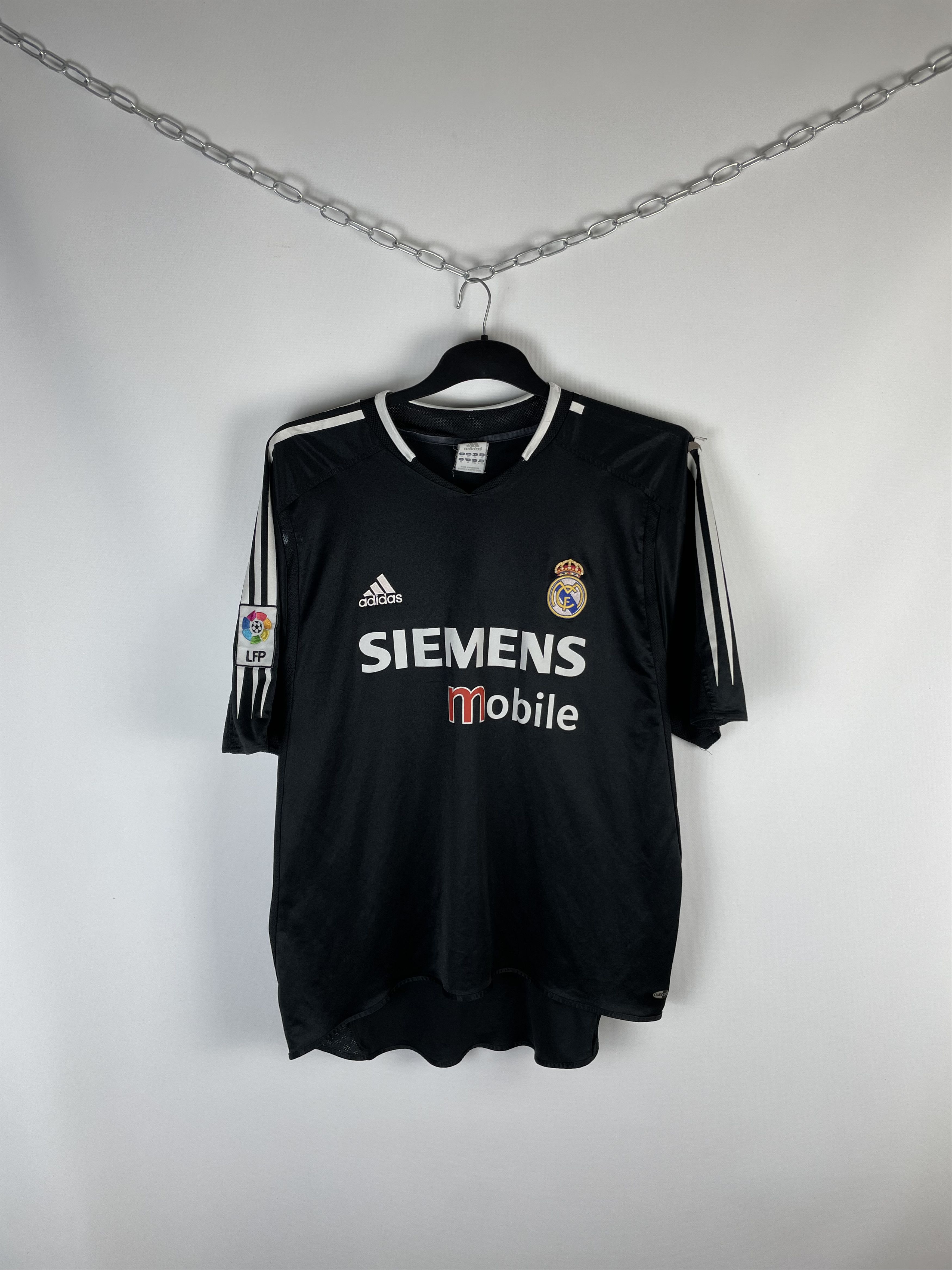 Adidas Vintage Adidas Real Madrid 2004 Away Soccer Jersey Size US XL / EU 56 / 4 - 1 Thumbnail