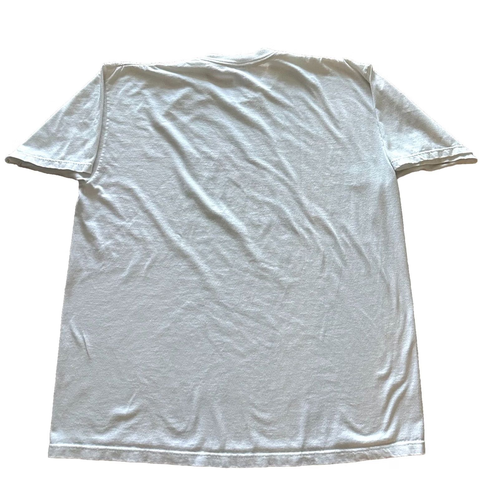 Jerzees VINTAGE Jerzees T Shirt USA White Logo 90s Art In The Park Deer Eagle Nature Rockabilly Hip Hop 90s Mens XL Blue White Crew Neck Short Sleeve Size US L / EU 52-54 / 3 - 7 Thumbnail