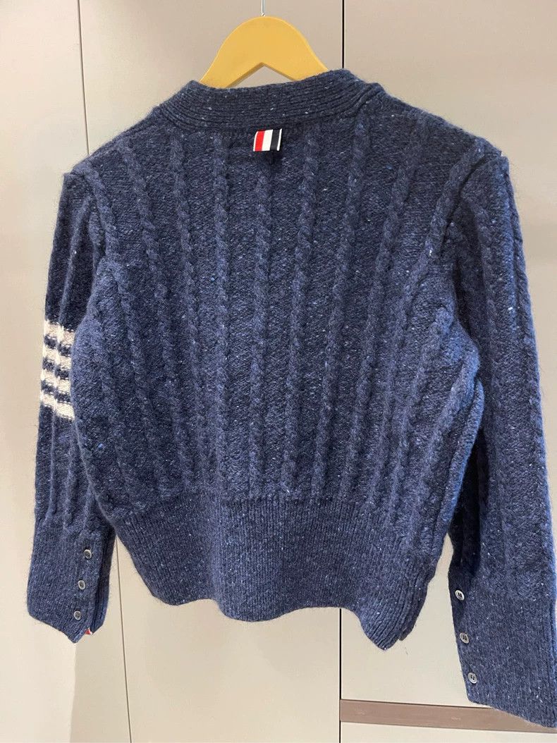 Thom Browne Thom browne Size 1 Dark blue classic four-striped short tw Size S / US 4 / IT 40 - 5 Thumbnail