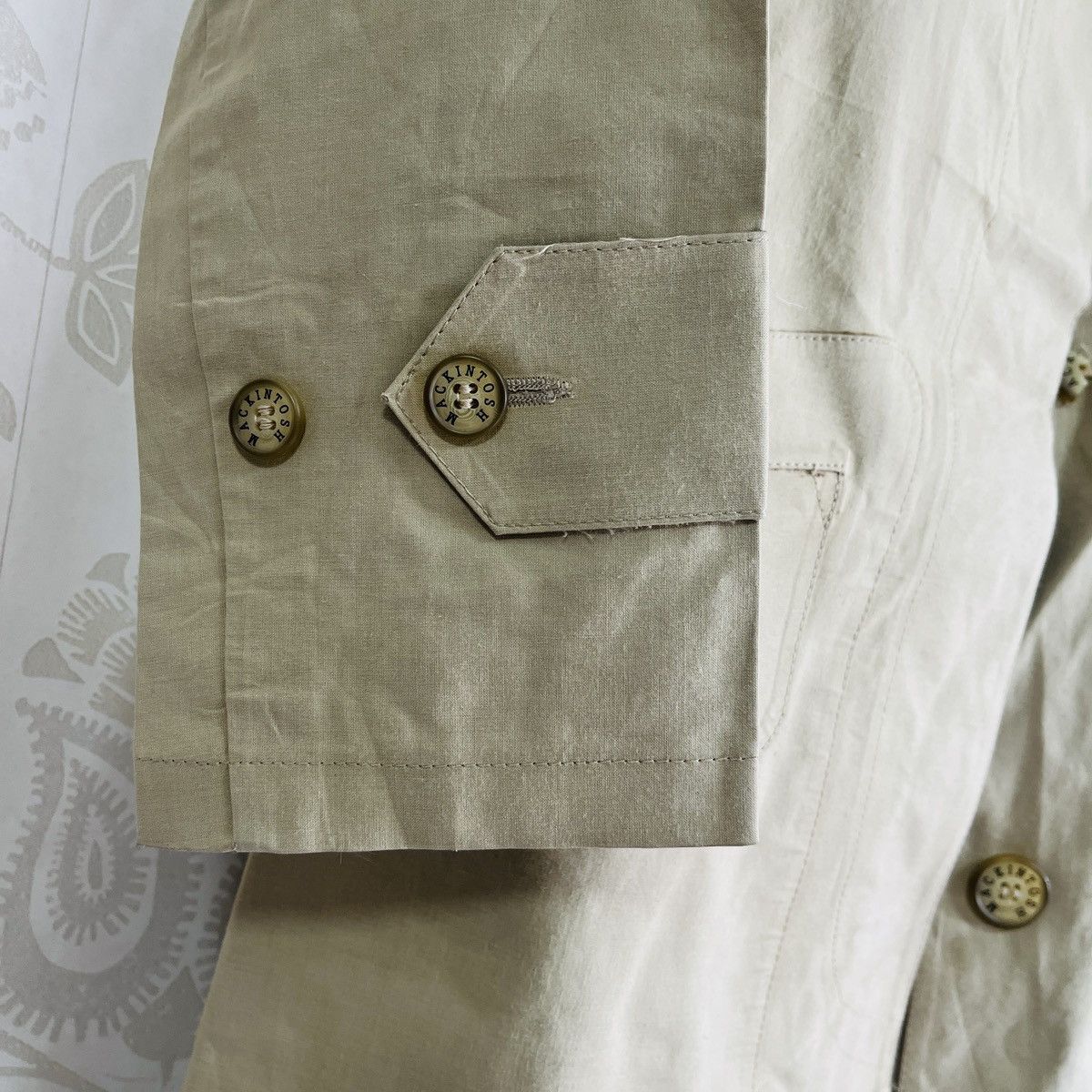 Mackintosh Mackintosh Trench Coat Made In Scotland Handmade Jacket Size US S / EU 44-46 / 1 - 7 Thumbnail