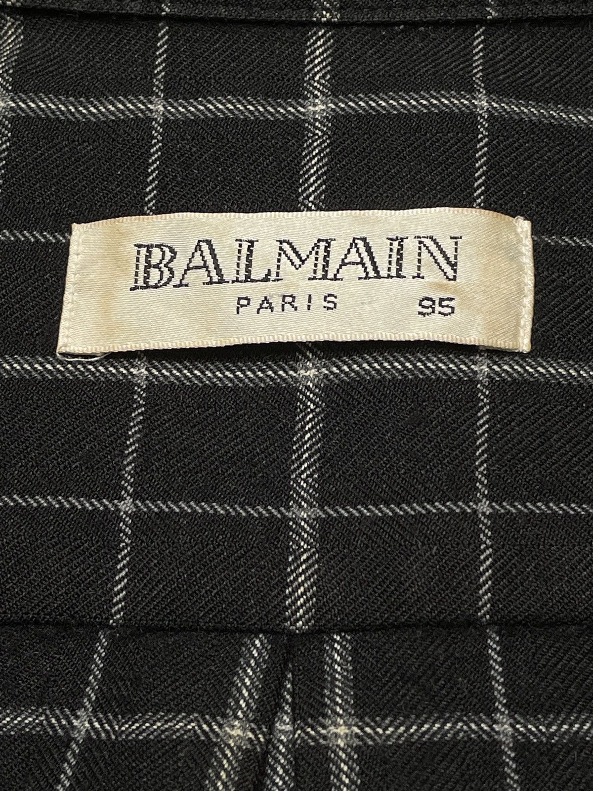 Balmain × Designer × Vintage Vintage Brand Balmain Shirt 1990s Size US M / EU 48-50 / 2 - 6 Thumbnail