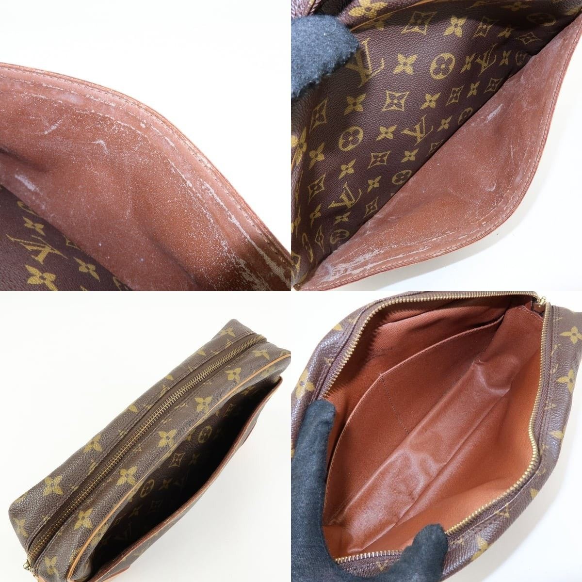 Louis Vuitton Louis Vuitton Monogram Compiegne 28 Clutch Size ONE SIZE - 6 Thumbnail