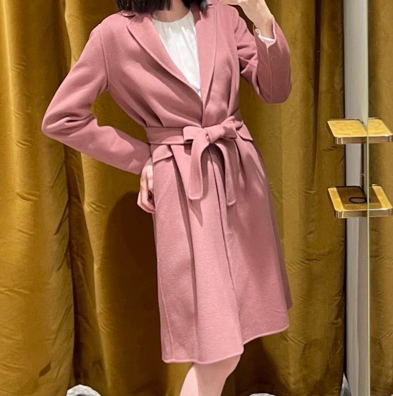 Max Mara Max Mara Lotus root pink/bean paste pink coat Size M / US 6-8 / IT 42-44 - 7 Thumbnail