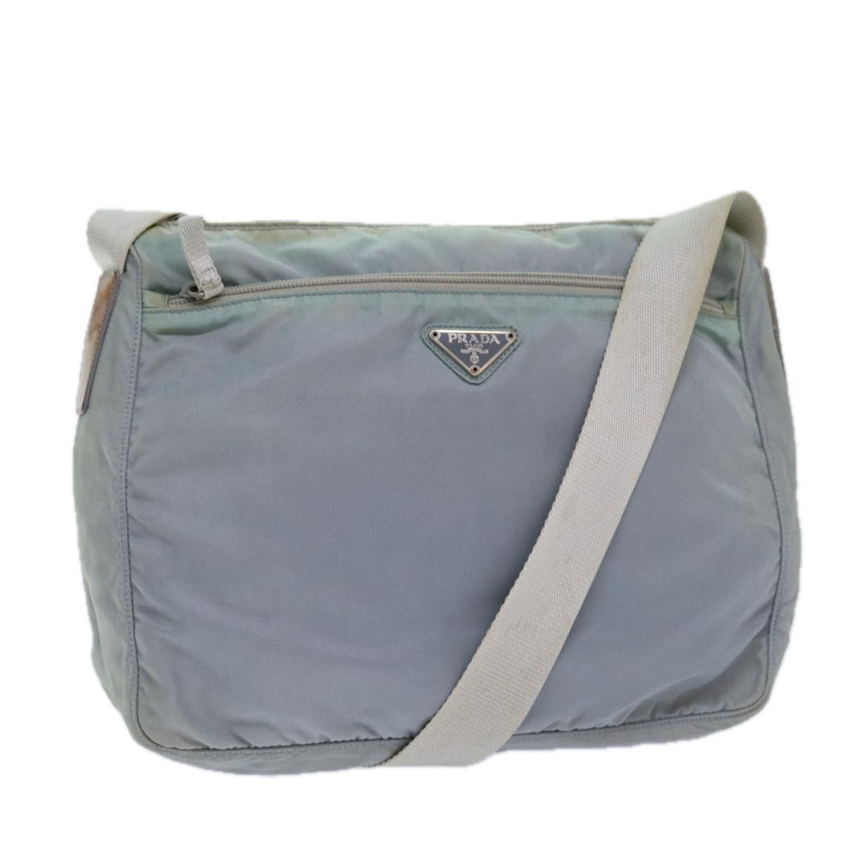 Prada PRADA Shoulder Bag Nylon Light Blue Auth 82563 | Grailed