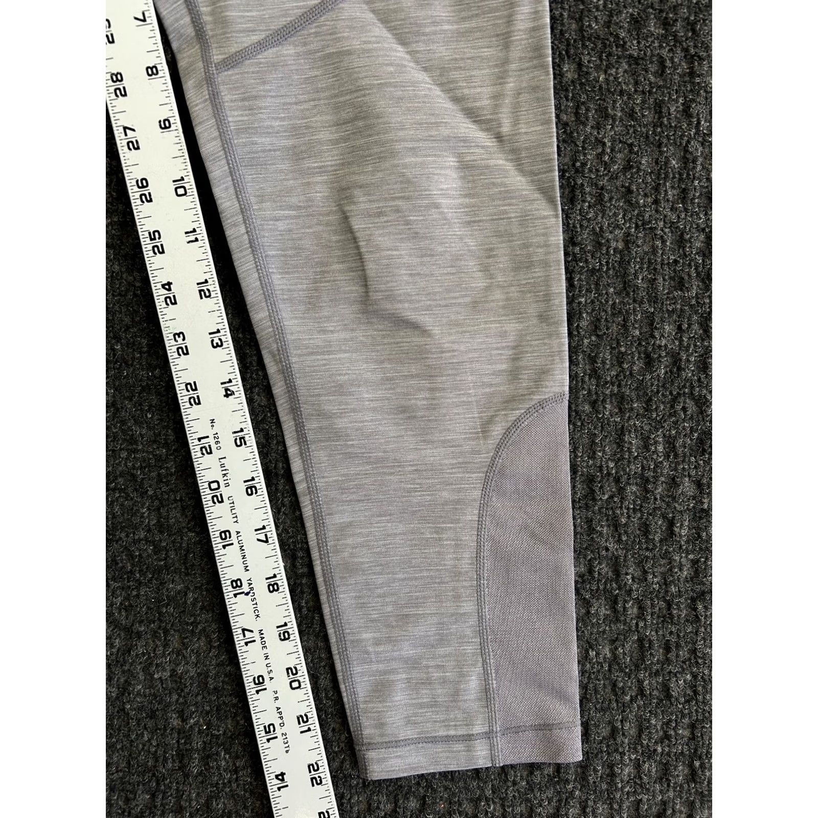 Nike Nike Pro Womens Legging Mid-Rise Gray M Spellout Waist Band AO9970-063 Size 32" / US 10 / IT 46 - 5 Thumbnail