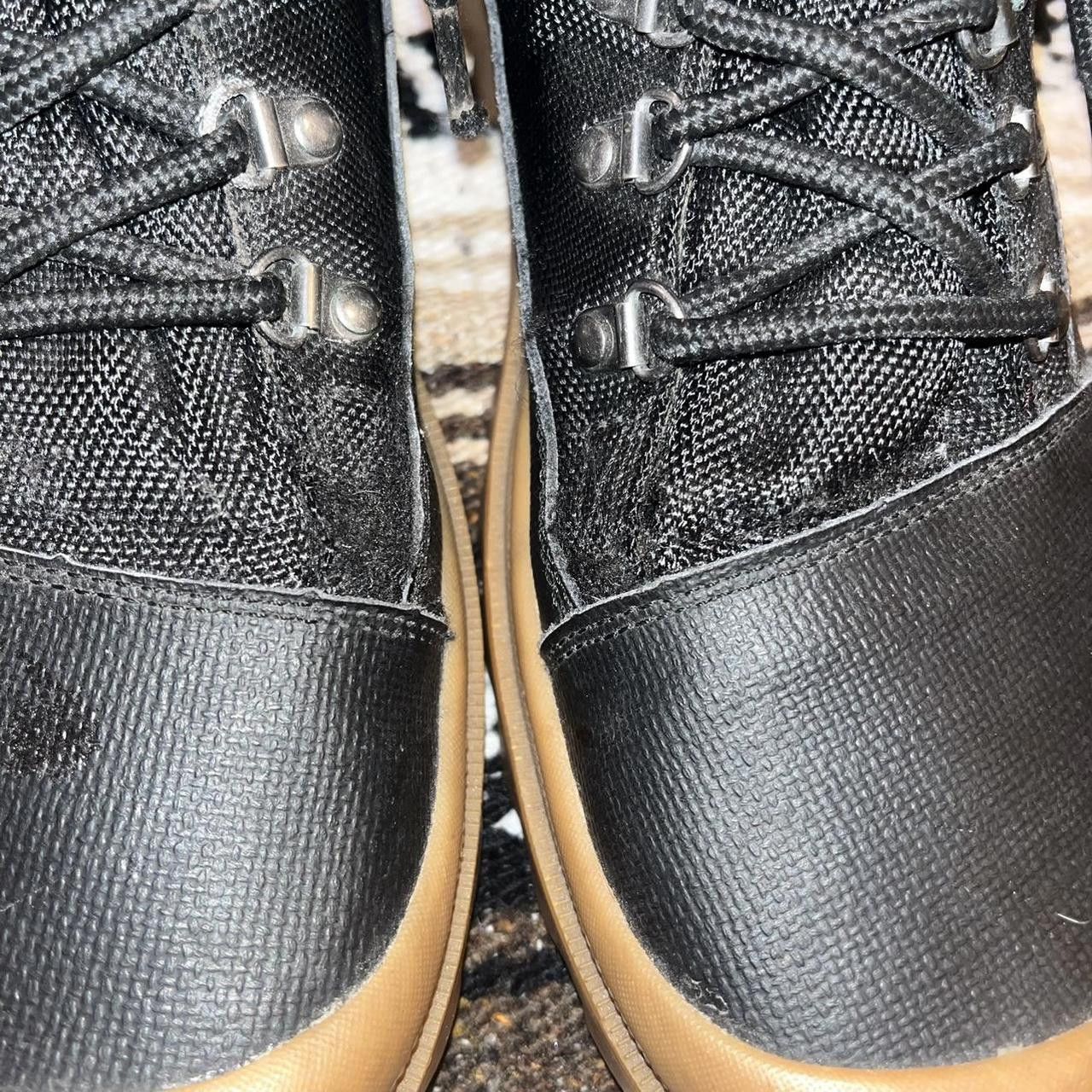Toms Toms black hiking shoes with a think chunky soles Size US 11.5 / EU 44-45 - 2 Thumbnail