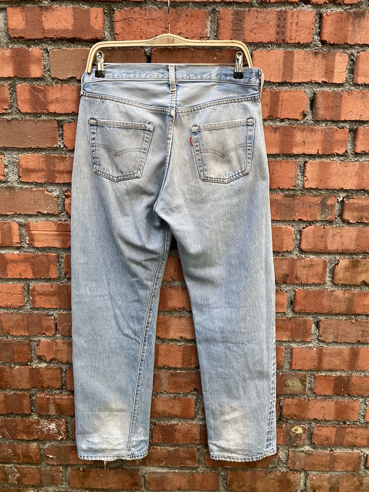 Levi's × Levi's Vintage Clothing × Vintage size 32x30 vintage levi's 501 redline 80s distressed Size US 32 / EU 48 - 2 Thumbnail