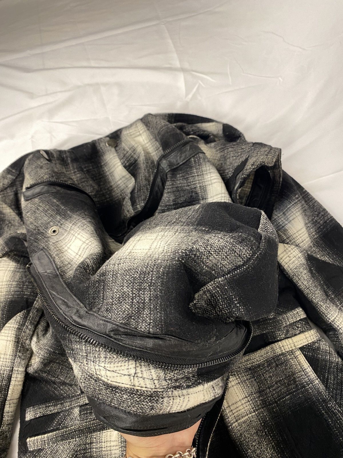 JACKROSE Jackrose Asymmetrical Bono Wool Jacket Checkered Multipocket Size US M / EU 48-50 / 2 - 20 Thumbnail