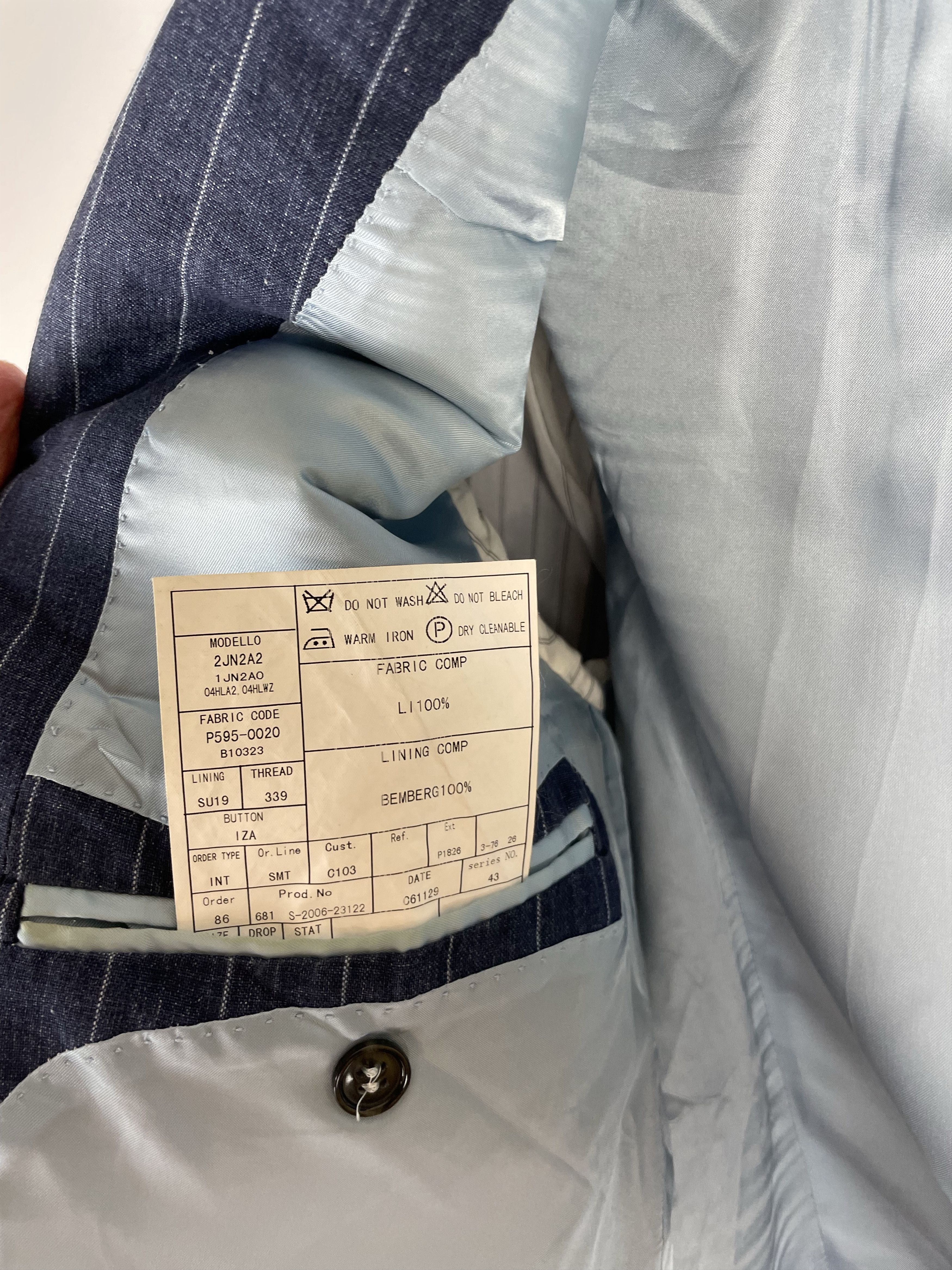 Other Suitsupply Linen Sport Coat Blazer Jacket Size 50R - 8 Thumbnail