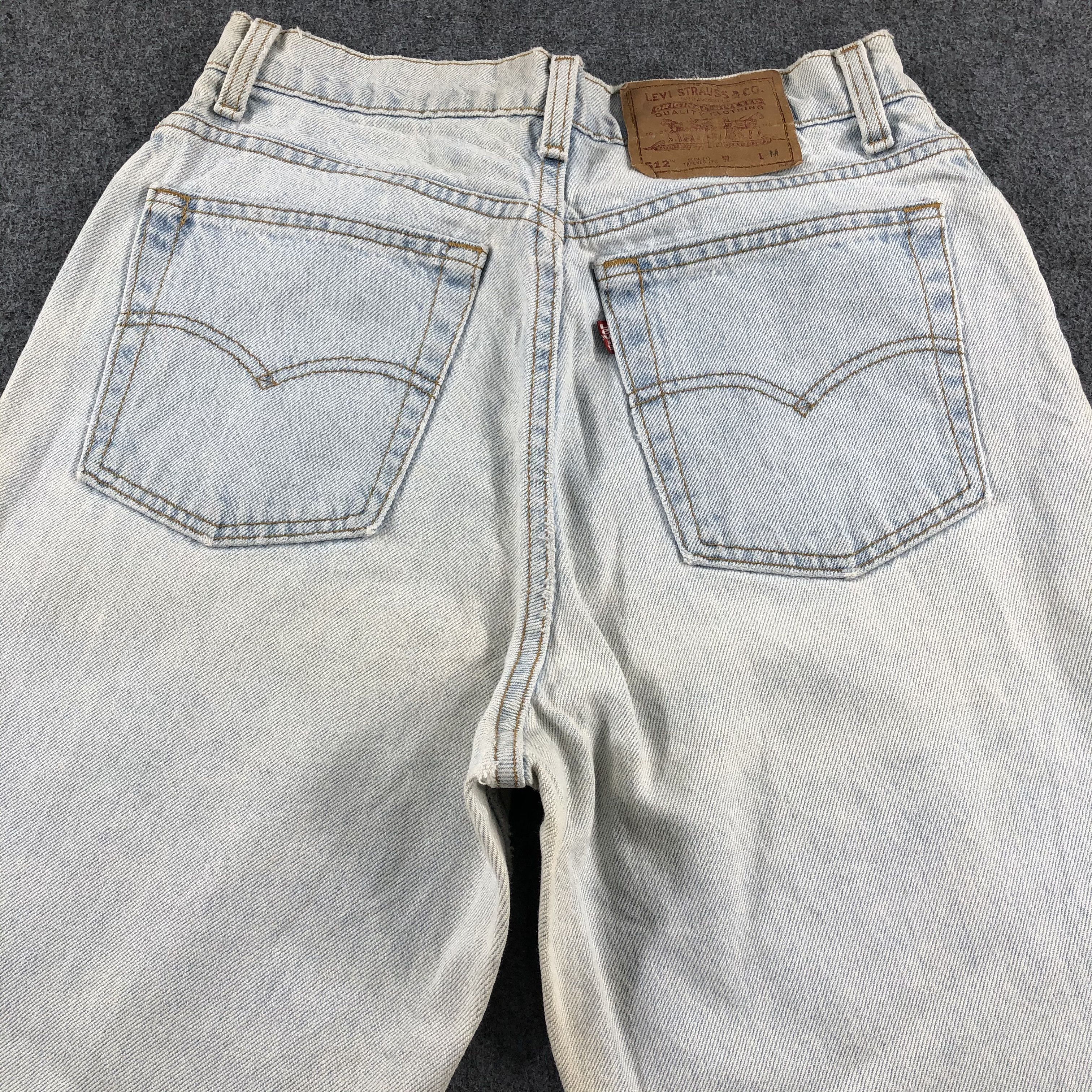 Levi's 90s Vintage Light Wash Levis 512 Jeans-J2319 Size US 29 - 4 Thumbnail