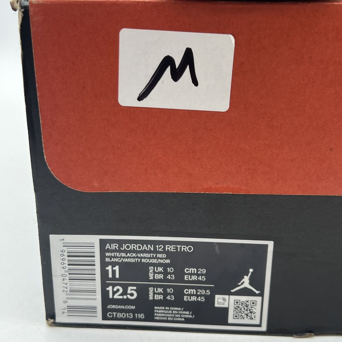 Jordan Brand Air Jordan 12 Cherry Size US 11 / EU 44 - 6 Thumbnail