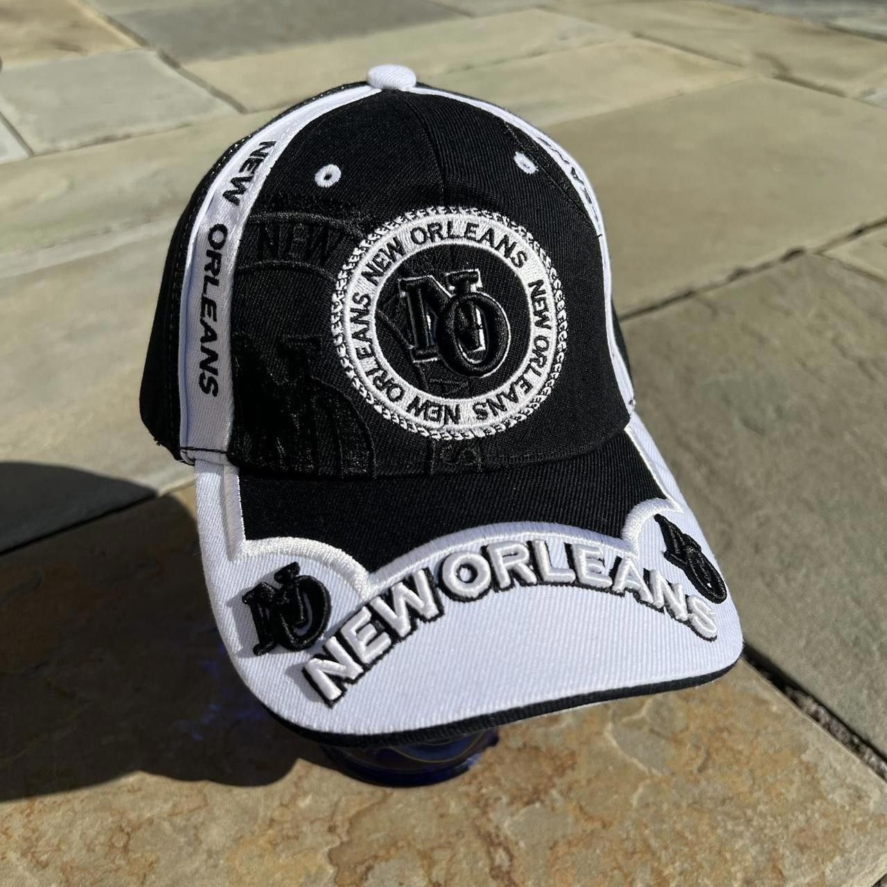 Other New Orleans Two Tone Embroidered Strap Back Hat Size ONE SIZE - 3 Thumbnail