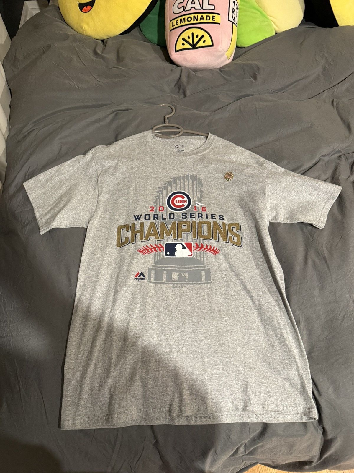 Majestic Chicago Cubs 2016 World Series Champions T-Shirt Size M Size US M / EU 48-50 / 2 - 1 Thumbnail