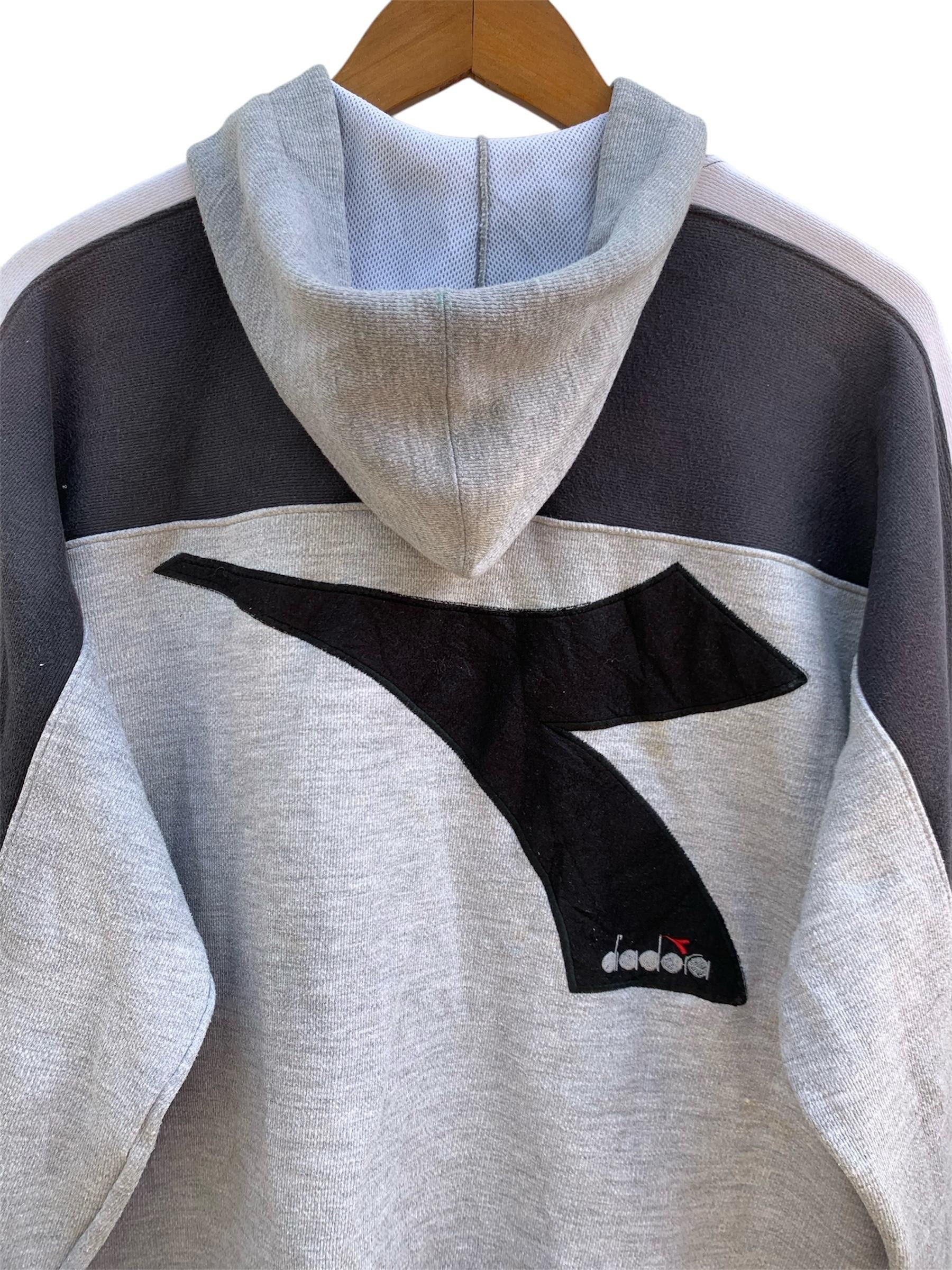 Diadora Vintage Diadora Light Your Fire Hoodie Jacket Size US M / EU 48-50 / 2 - 5 Thumbnail