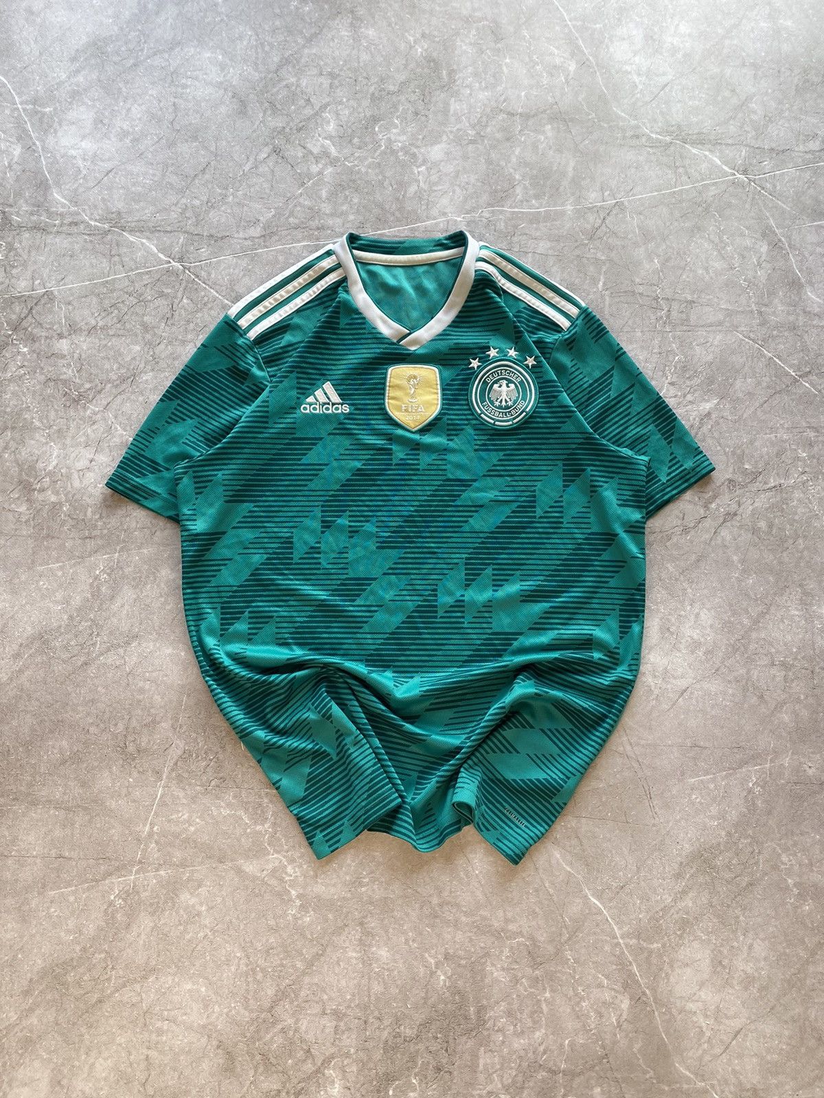 Adidas × Vintage Adidas Germany Soccer Jersey 2014 World Cup Champion Patch Size US M / EU 48-50 / 2 - 2 Thumbnail