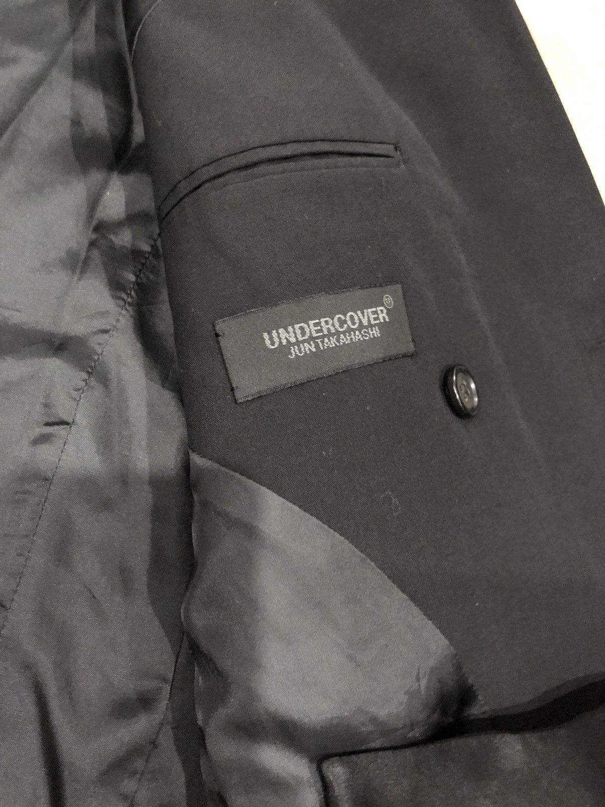 Undercover SS20 Nosferatu Double-Breasted Jacket Size 44R - 6 Thumbnail