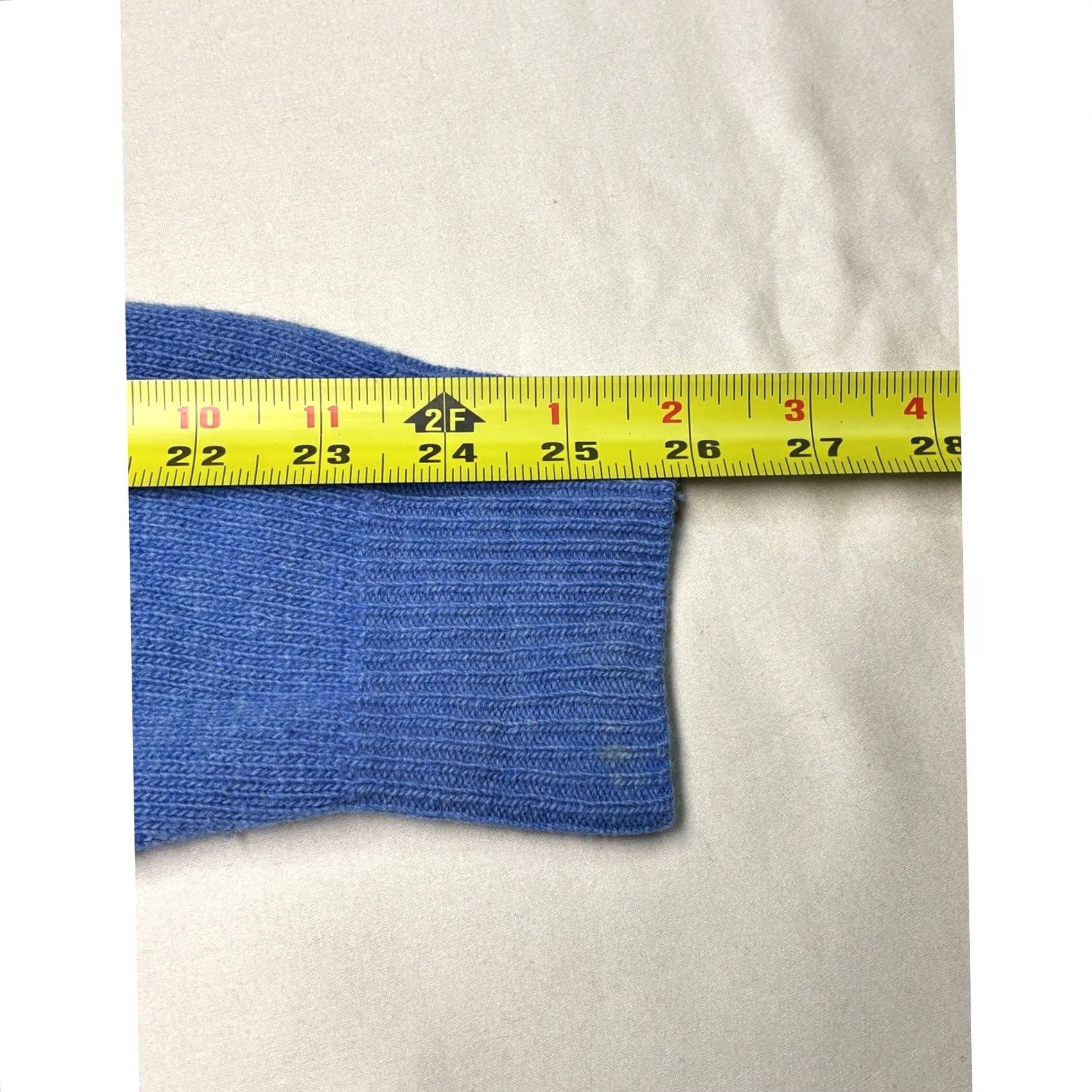 Vintage Marchbrae Edinburgh Wool Sweater Quarter Zip Men L Blue Pullover Mock Neck Size US L / EU 52-54 / 3 - 7 Thumbnail