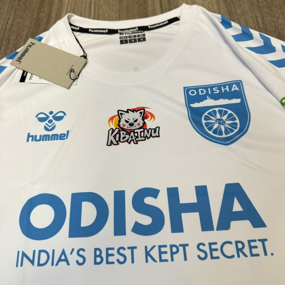 Designer × Hummel Odisha FC 21/22 third away shirt (Bnwt) Size US S / EU 44-46 / 1 - 4 Thumbnail