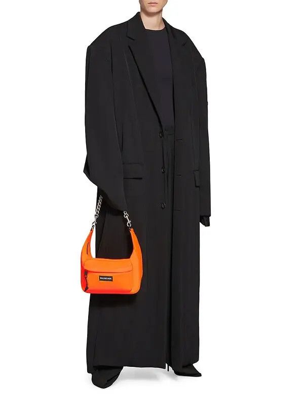 Balenciaga o1mt1gz1124 Size: OS / Raver Medium Bag With Chain in Orange Size ONE SIZE - 2 Thumbnail