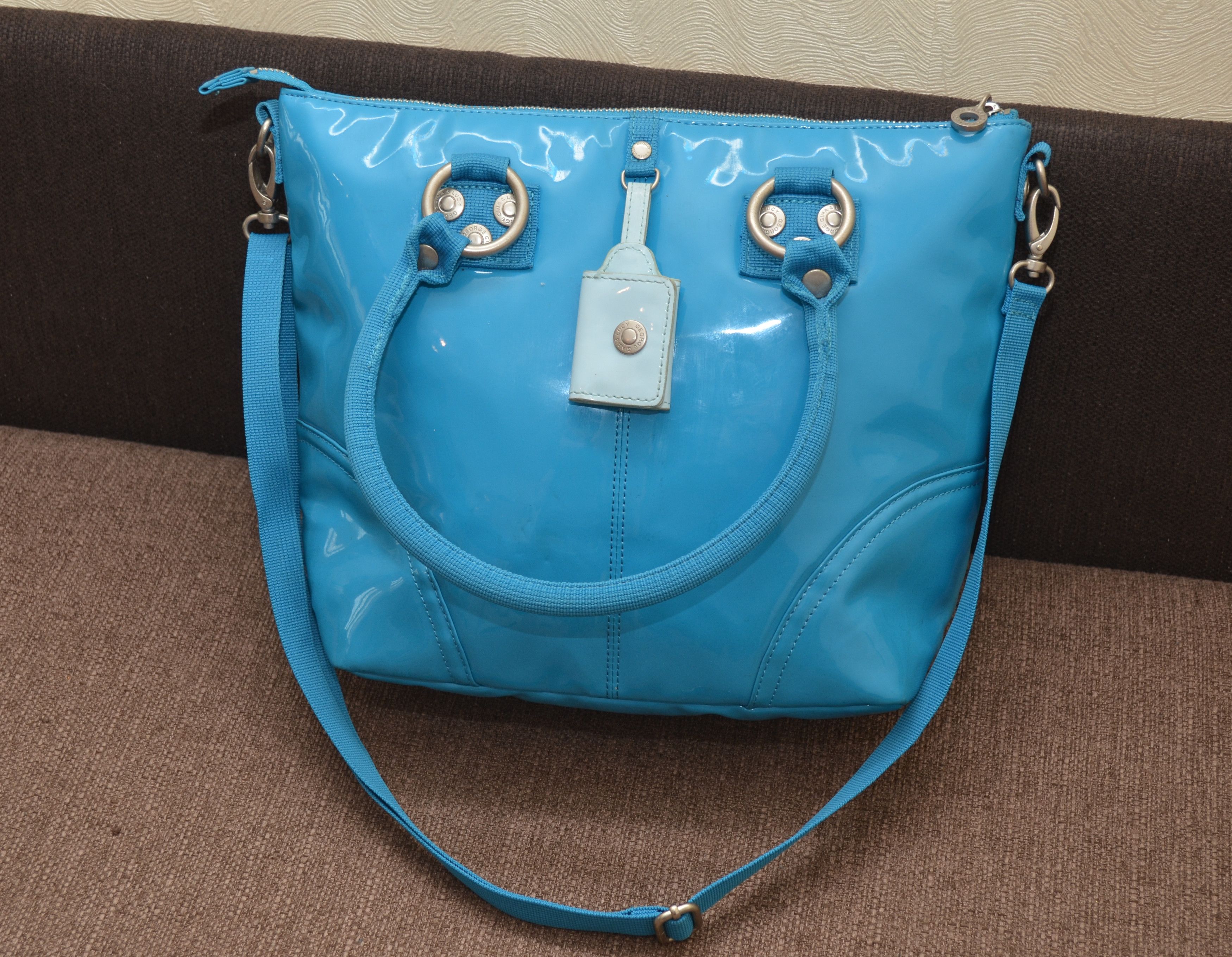George Gina & Lucy × Japanese Brand GEORGE GINA & LUCY Fainaway Blue Bag RARE Size ONE SIZE - 5 Thumbnail