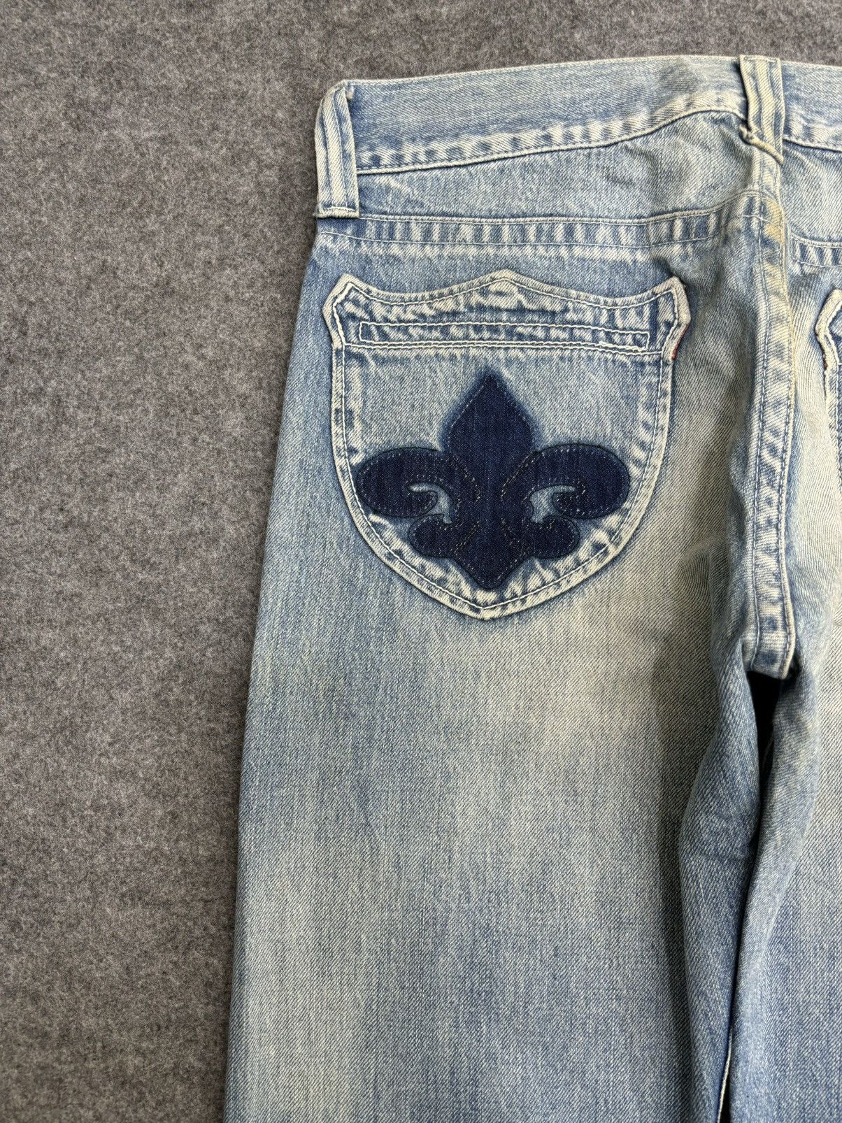 Japanese Brand 💥Archival💥Insane Style Bagarch Selvedge Slim Denim F548 Size US 33 - 14 Thumbnail