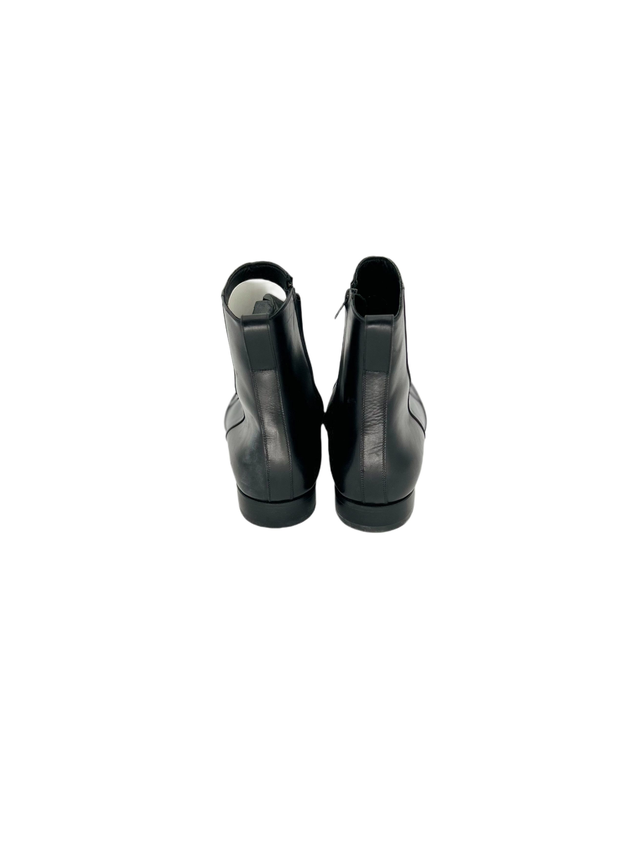 MCM CLUTCH MONOGRAM BLACK WITH YELLOW, ORANGE & RED DETAILS