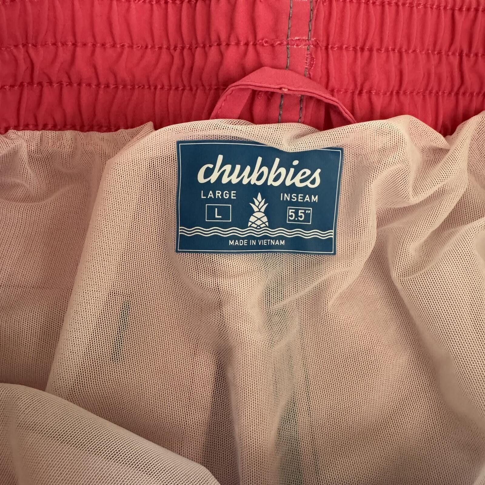 Chubbies Chubbies- Large 5.5" Colorblock Swim Trunks Size US 34 / EU 50 - 4 Thumbnail