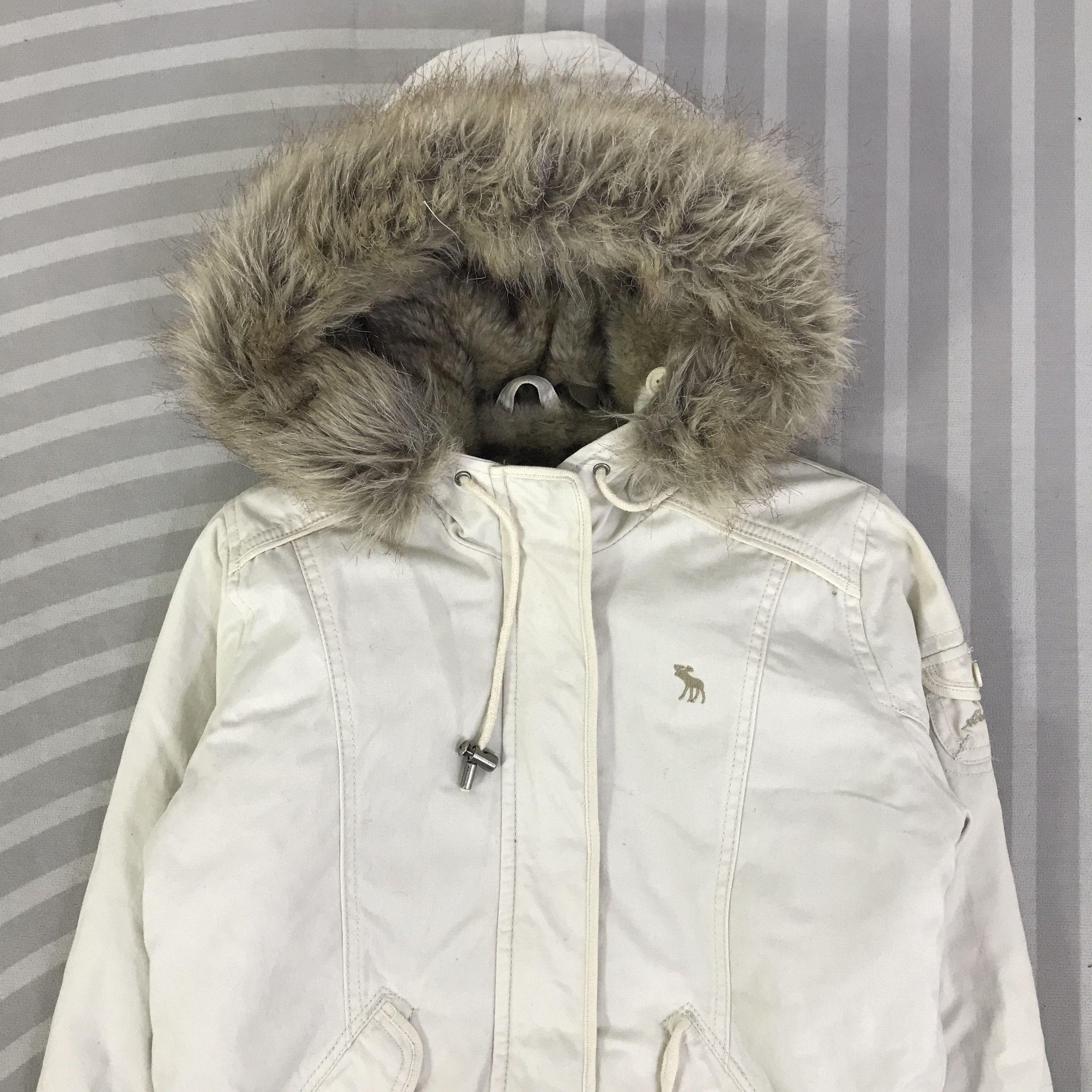 Abercrombie & Fitch Vintage Abercrombie & Fitch Hoodie Jacket K122B2 Size US S / EU 44-46 / 1 - 2 Thumbnail