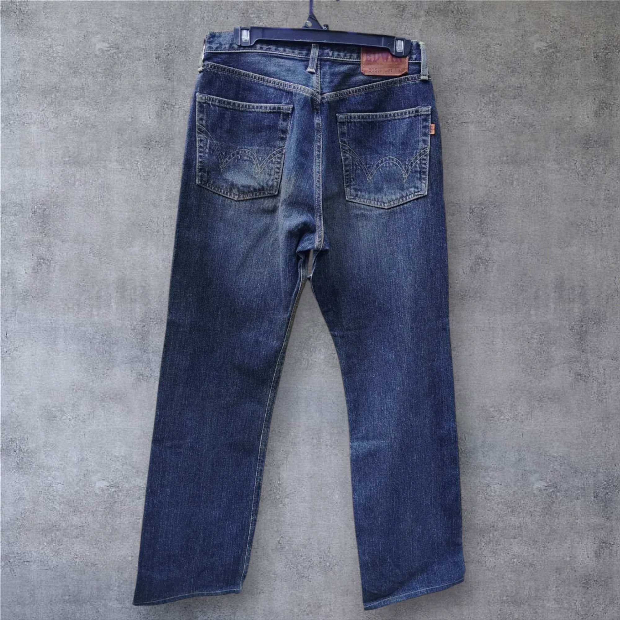 Edwin × Japanese Brand × Vintage Vintage Edwin 505ZX Selvedge Denim Pant Size US 31 - 2 Thumbnail