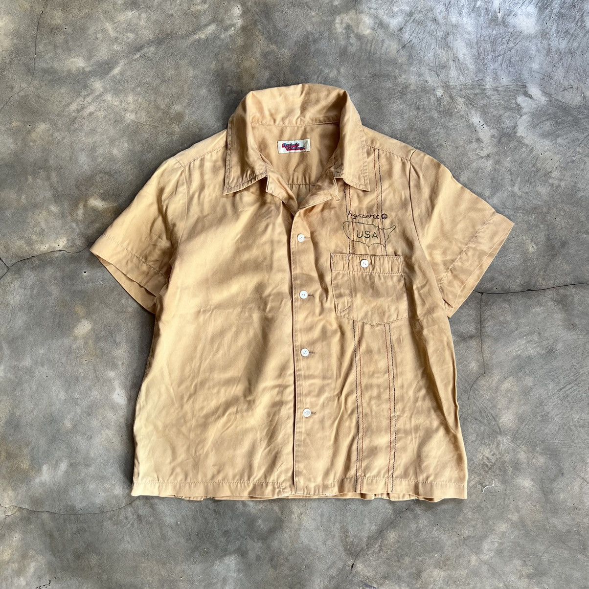 Hysteric Glamour 1990s Hysteric Glamour Dino Button up Shirt Size US S / EU 44-46 / 1 - 1 Thumbnail