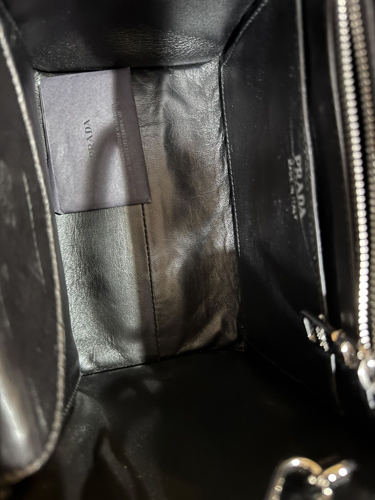 Prada Prada Camoscio Ayers 2 Way Tote, Dust Bag Size ONE SIZE - 13 Thumbnail