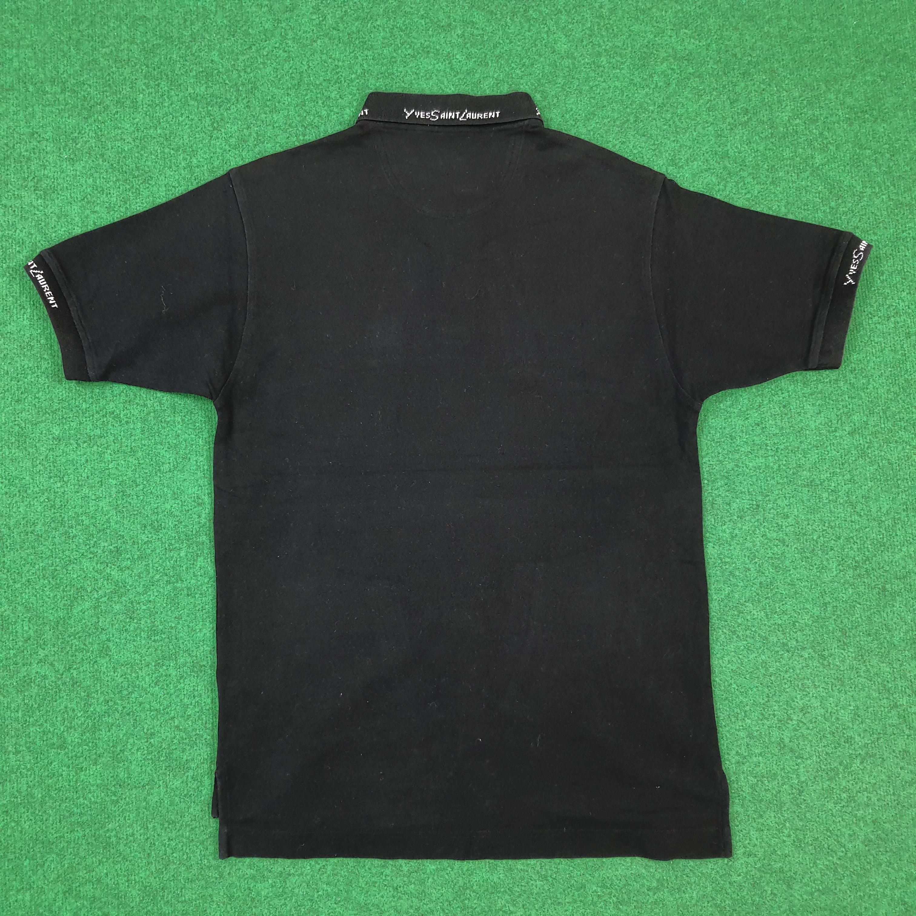 Yves Saint Laurent Vintage Yves Saint Laurent Polo Shirt YSL Pour Homme C301N42 Size US M / EU 48-50 / 2 - 4 Thumbnail