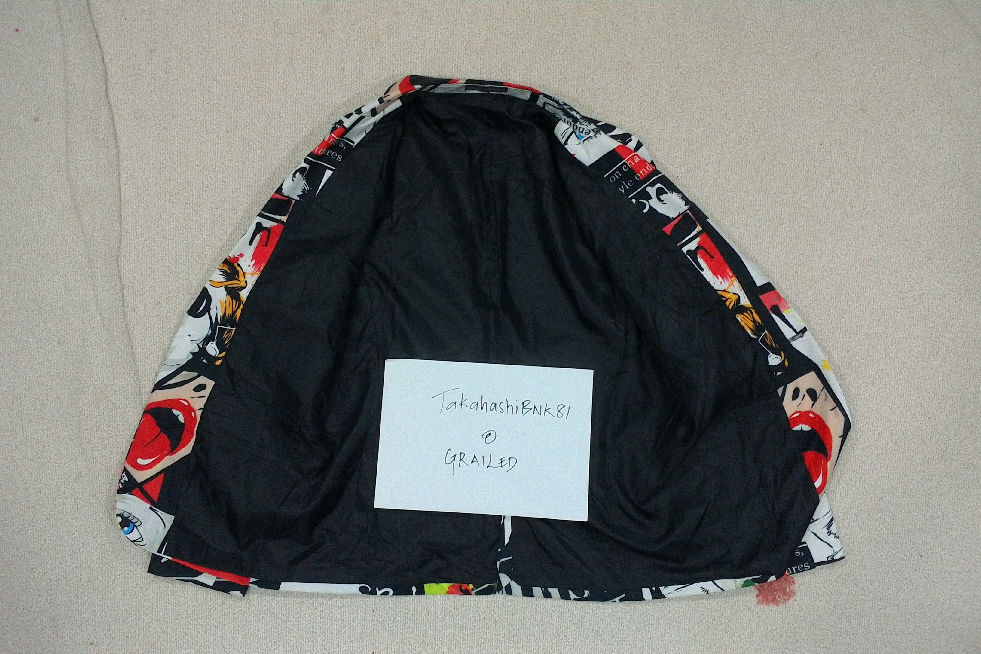 Japanese Brand Over print Blazer jacket Size US M / EU 48-50 / 2 - 5 Thumbnail
