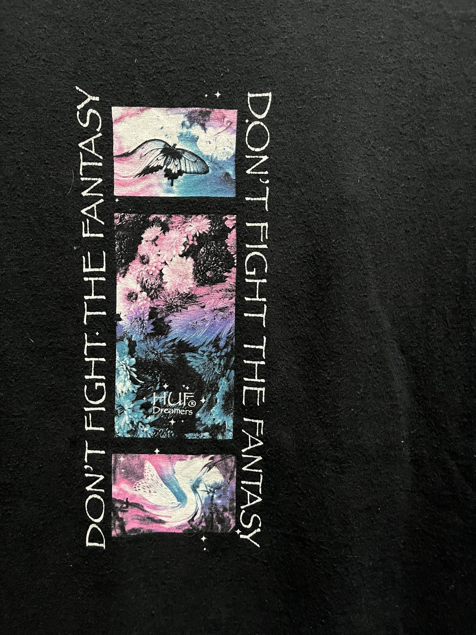 Huf HUF Dreamers Don't Fight The Fantasy Skateboard Tee Size US M / EU 48-50 / 2 - 3 Thumbnail