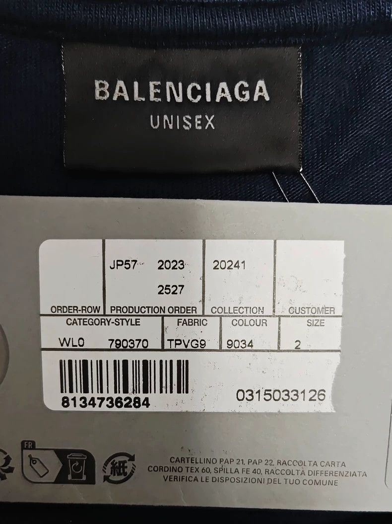Balenciaga Balenciaga Unity Show Double Loop Oakley Four Sleeve Short Size US M / EU 48-50 / 2 - 5 Thumbnail