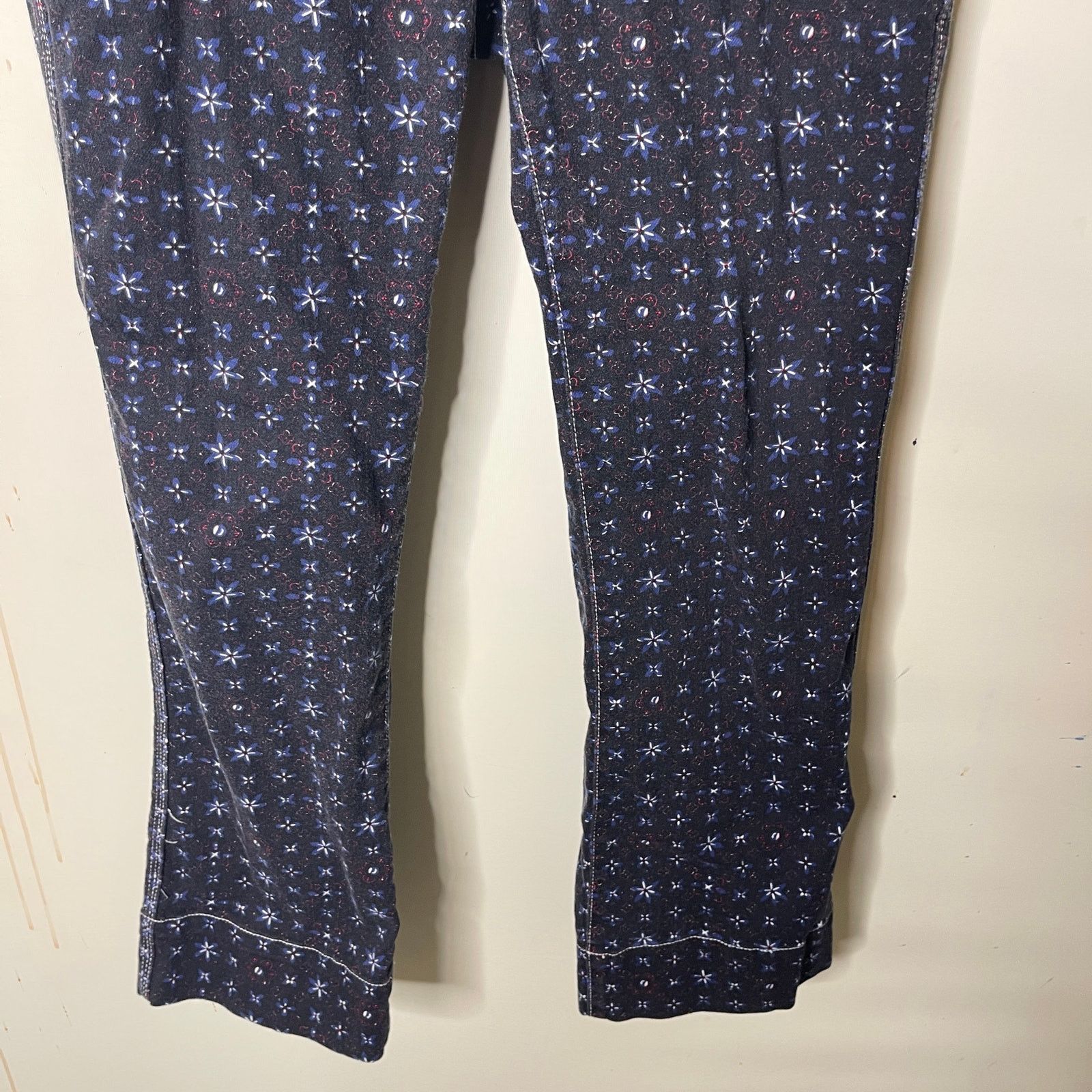 Ulla Johnson ULLA JOHNSON High waist cropped wide leg Ellis Jeans Floral Size 27" / US 4 / IT 40 - 6 Thumbnail