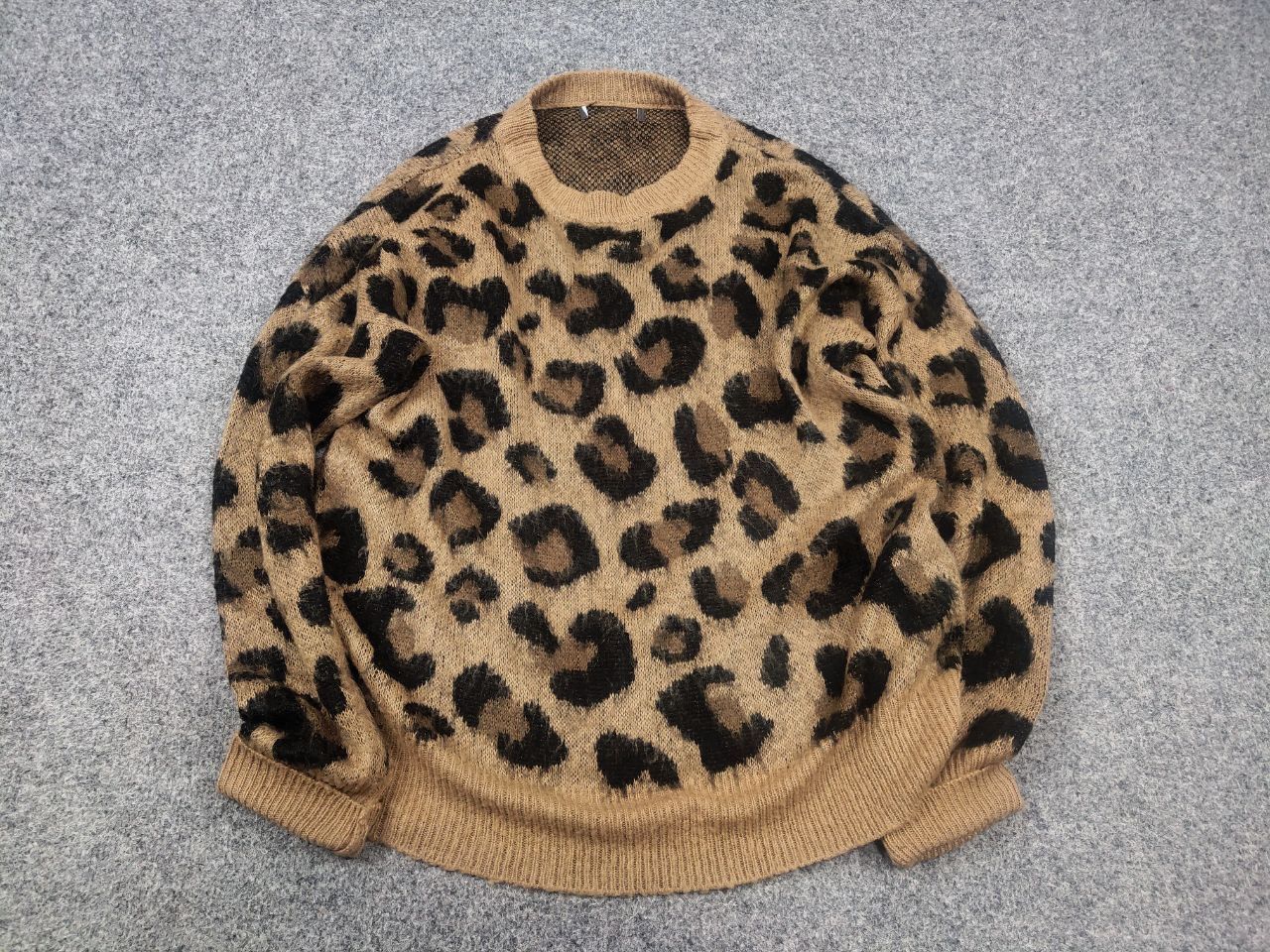 Japanese Brand Vintage leopard Mohair Style Sweater Y2K hysteric style Size US S / EU 44-46 / 1 - 2 Thumbnail