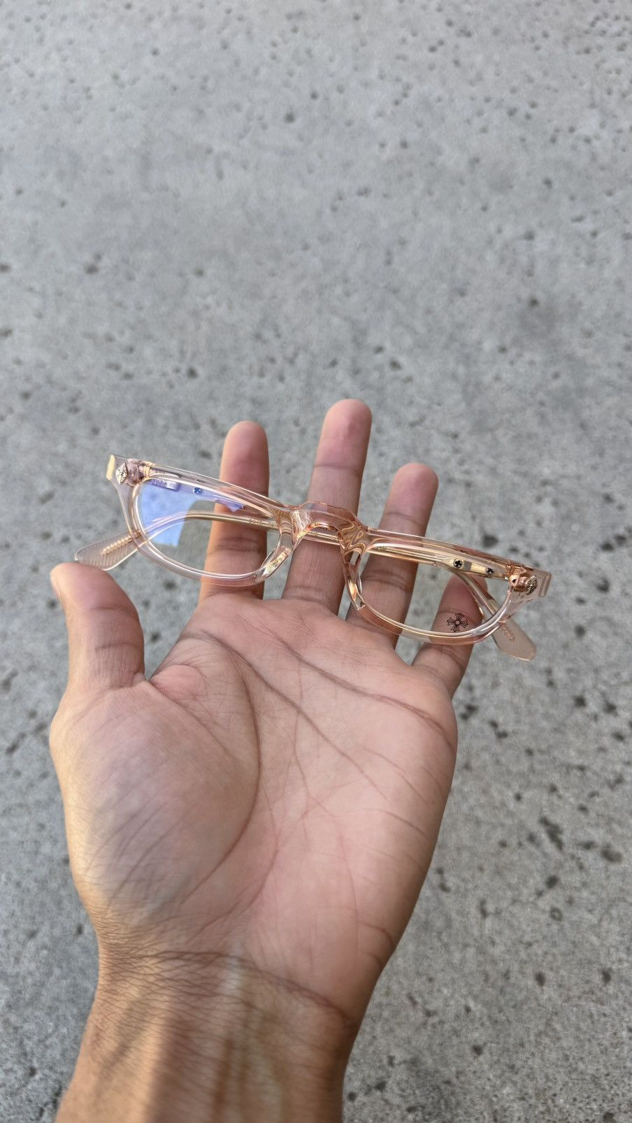 Chrome Hearts Chrome Heart Ed-U-Cuntation 22k Gold Glasses Size ONE SIZE - 1 Thumbnail