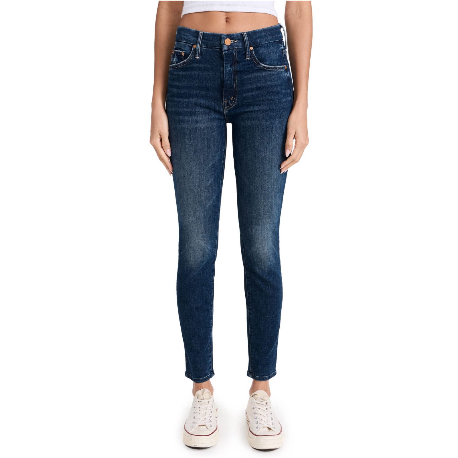 MOTHER Mother Superior The Looker High Waisted Jeans Teaming Up 31 Size 31" - 3 Thumbnail