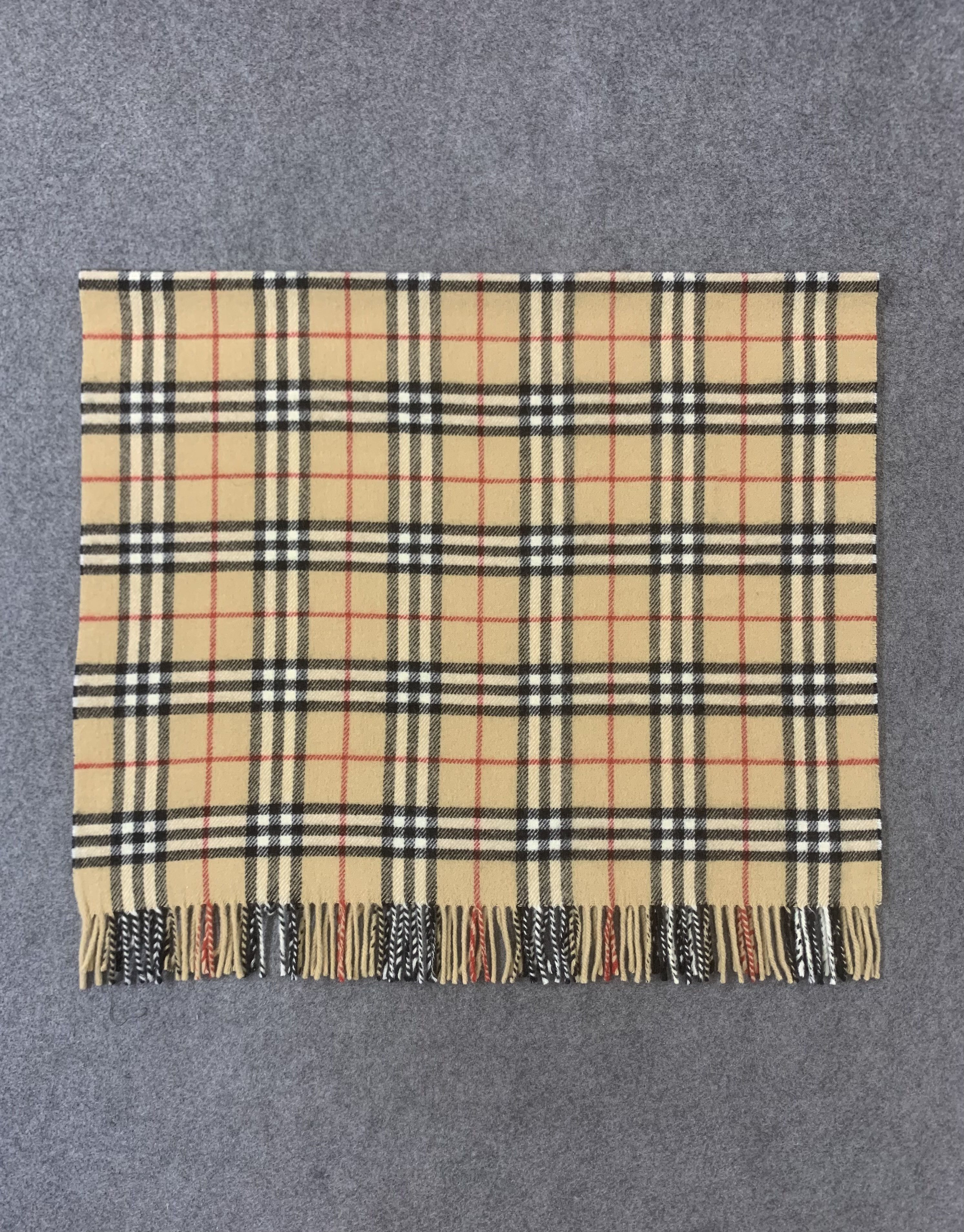Burberry Burberry Scarf Wool Muffler Neck Wrap BL9288 Size ONE SIZE - 3 Thumbnail