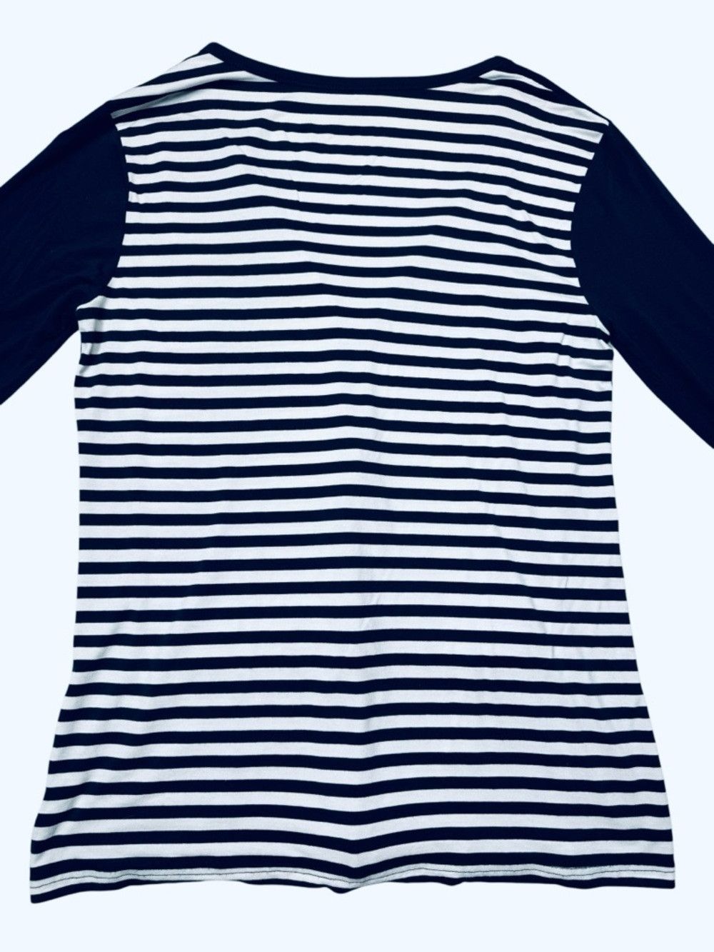 Other TT ROTTFİELD Navy White Striped Zip Viscose Cardigan with P Size L / US 10 / IT 46 - 4 Thumbnail